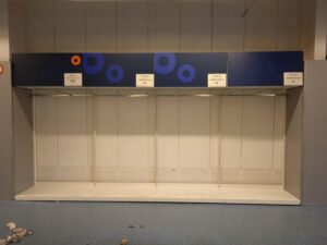 Lot de 4 éléments muraux avec barres de charge