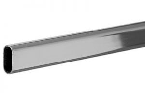 Tube Ovale inox 100 cm