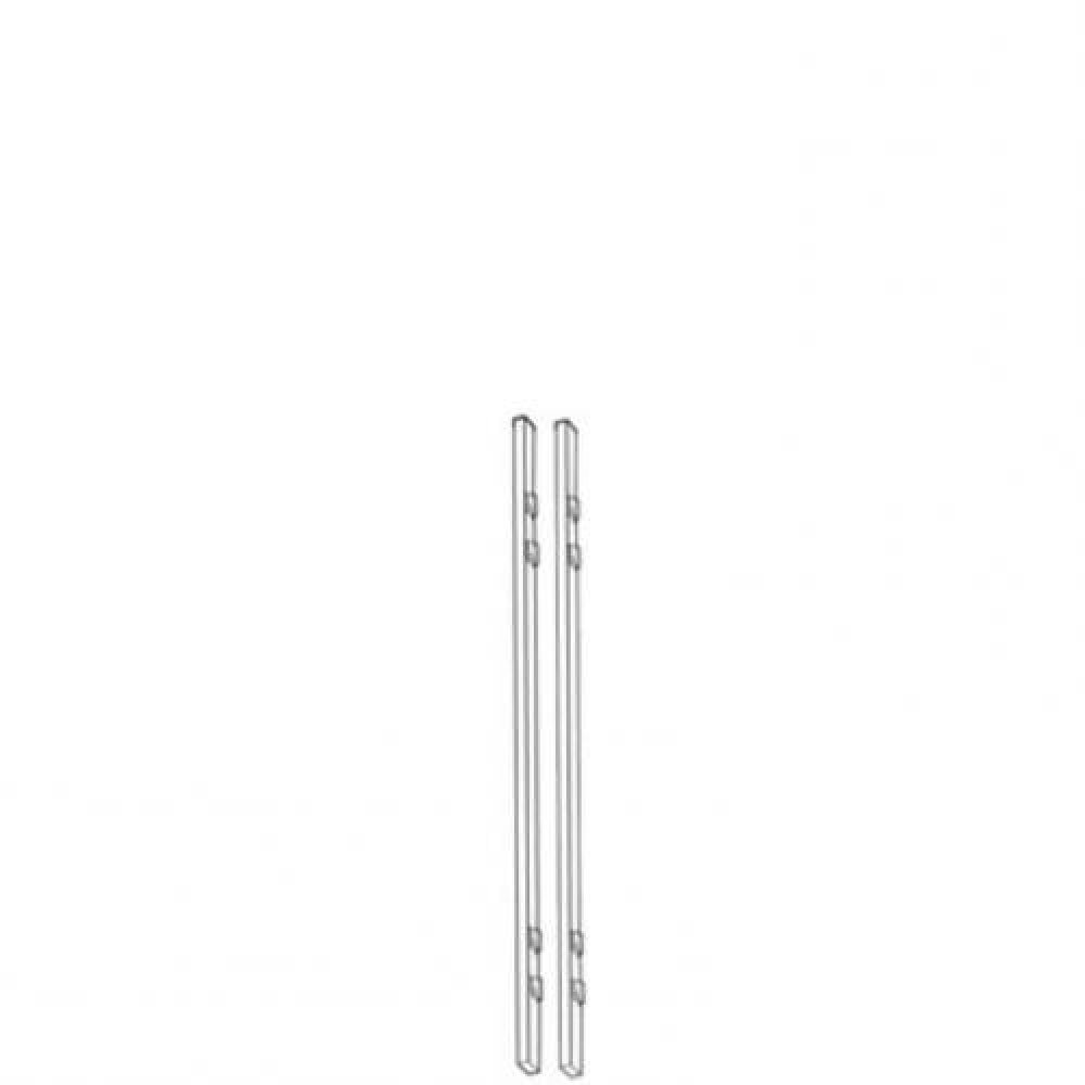 Profil double U 42 Gris Martelé L 121 c