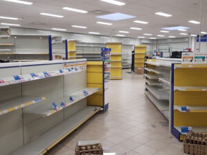 Lot de 3 gondoles doubles 3,99m