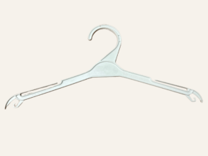 Lot de 100 cintres simples blancs 32 cm