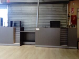 Comptoir d’accueil + PMR L 6 m