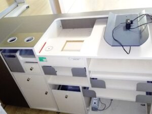 Comptoir d’accueil + PMR L 6 m