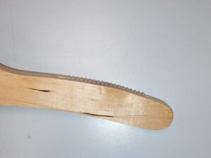 Lot de 100 cintres simples Bois 35 cm