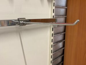 Lot de 10 broches chromées 32 cm