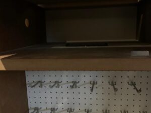 Comptoir d’accueil L 3 m