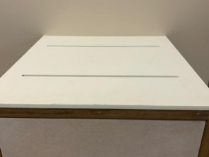 Comptoir d’accueil L 3 m