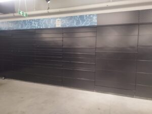 Lot de 6 gondoles murales ≈ 8 ml