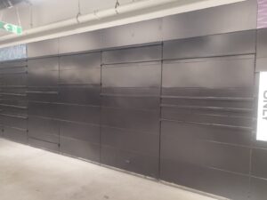 Lot de 6 gondoles murales ≈ 8 ml