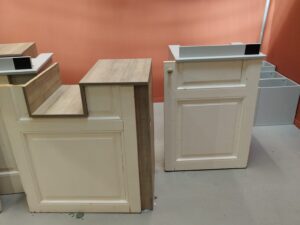 Comptoir d’accueil L 5,65m