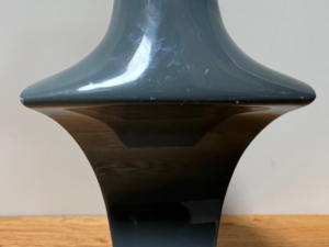Buste présentoir à bijoux gris – H34 cm