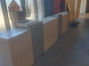 Comptoir d’accueil L 5,70 m