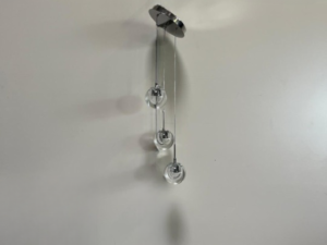 Lustre pendant en verre