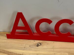 Enseigne PVC accessoires