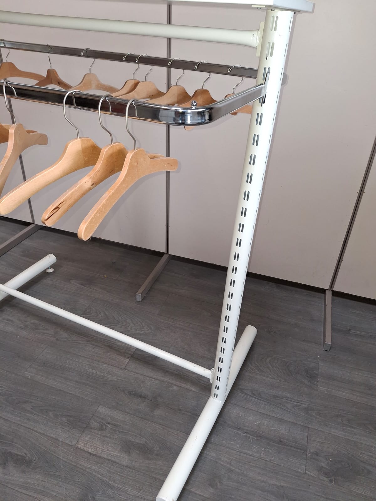 Portant double H 142 cm – Image 2