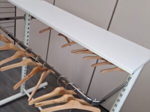 Portant double H 142 cm