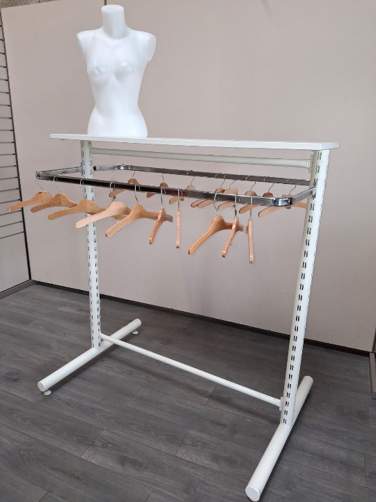 Portant double H 142 cm