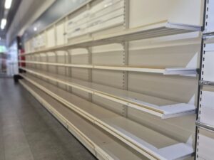 Lot de 12 gondoles murales (sans fond) ≈ 14,16 ml