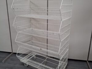 Lot de 4 Bacs Soldeurs Fils + Roulettes