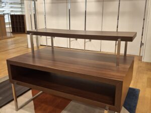 Table de présentation 2 niveaux L 135 cm
