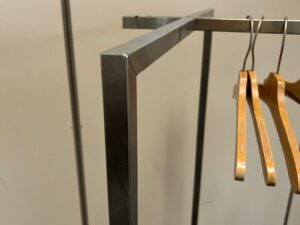 Portant textile droit L 74 cm