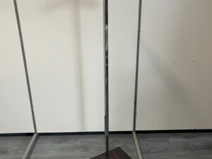 Portant à vêtements professionnel – Gris – H155xL36cm