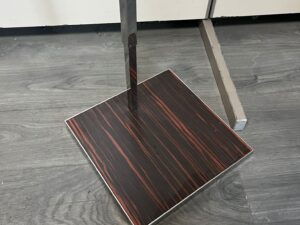 Portant à vêtements professionnel – Gris – H155xL36cm