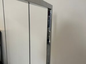 Portant à vêtements professionnel – Gris – H155xL36cm