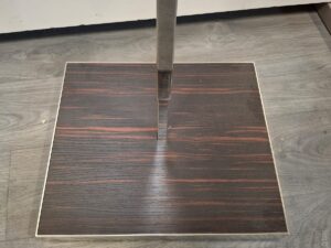 Portant à vêtements professionnel – Marron – H151xL75cm