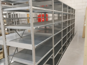 Lot de 5 étagères de Stockage 6/7 Niveaux L 5 m