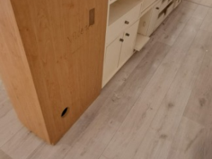 Comptoir d’accueil L 4,86 m