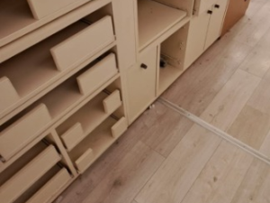 Comptoir d’accueil L 4,86 m