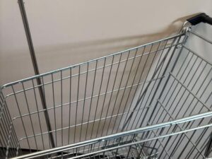Chariot de magasin métallique 125 L – Charge 125 kg