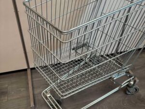 Chariot de magasin métallique 125 L – Charge 125 kg