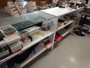 Comptoir d’accueil L 4,10 m