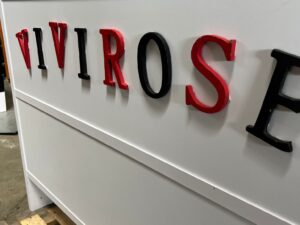 Comptoir d’accueil L 4,10 m