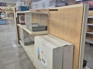 Lot de 3 gondoles centrales ≈ 3 ml