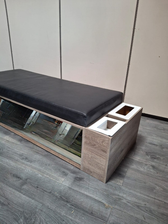 Grande Banquette Simili Cuir L 201 cm