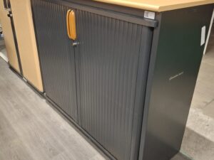 Armoire basse de bureau sans clé L 120 cm