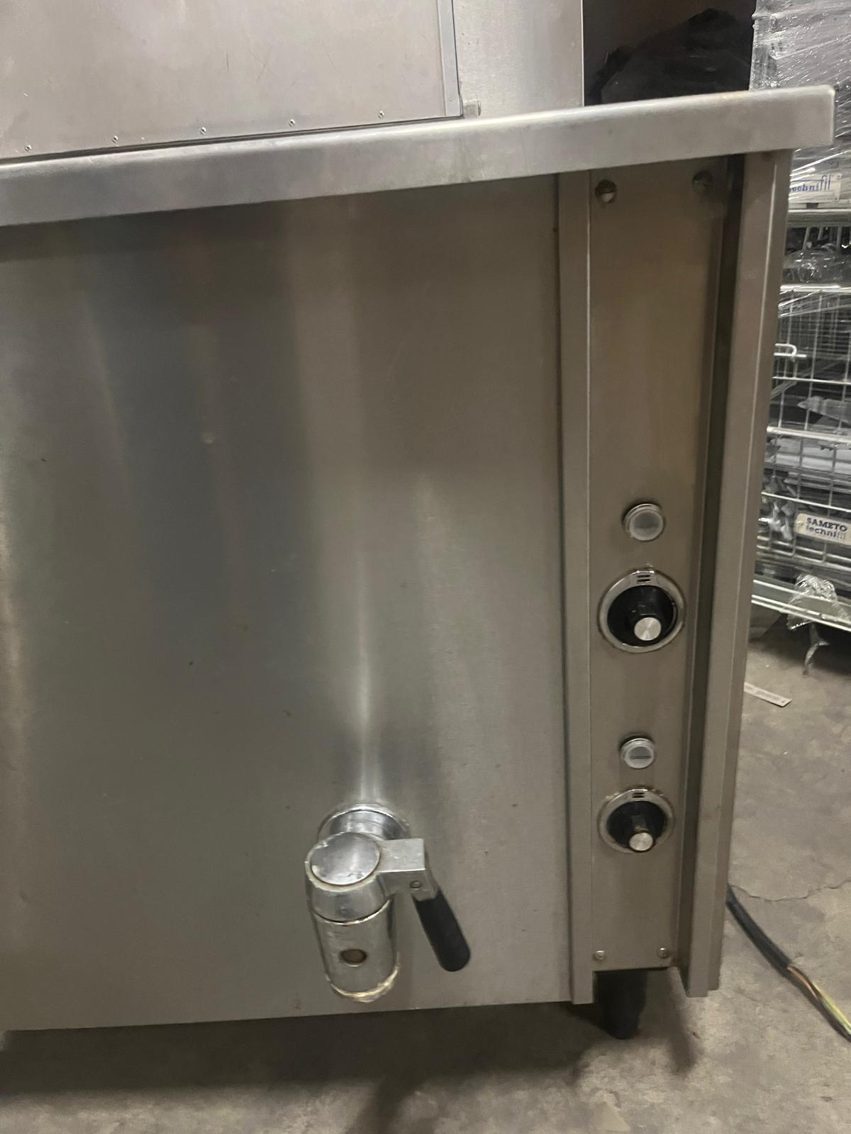Marmite cuiseur gaz Delrue – 200 L – Image 6