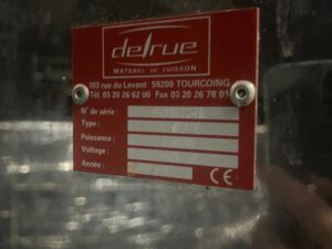 Marmite cuiseur gaz Delrue – 200 L