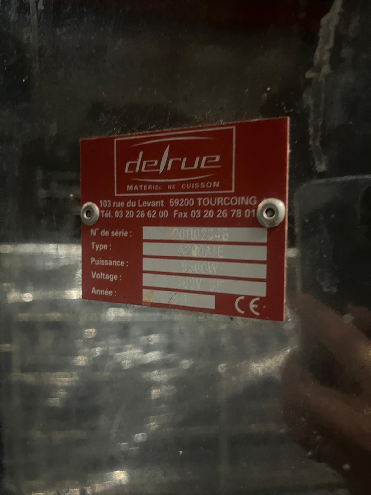 Marmite cuiseur gaz Delrue – 200 L – Image 4