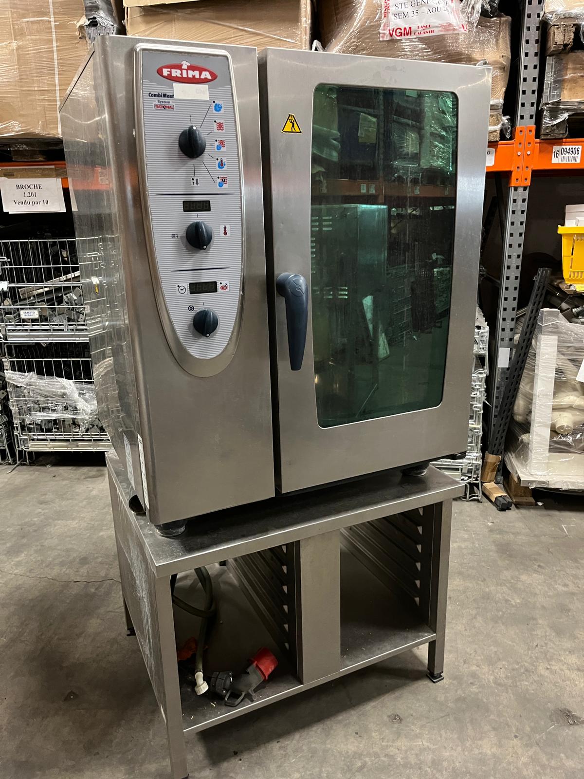 Four professionnel Rational / Frima CombiMaster CM101 – 10 niveaux GN1/1
