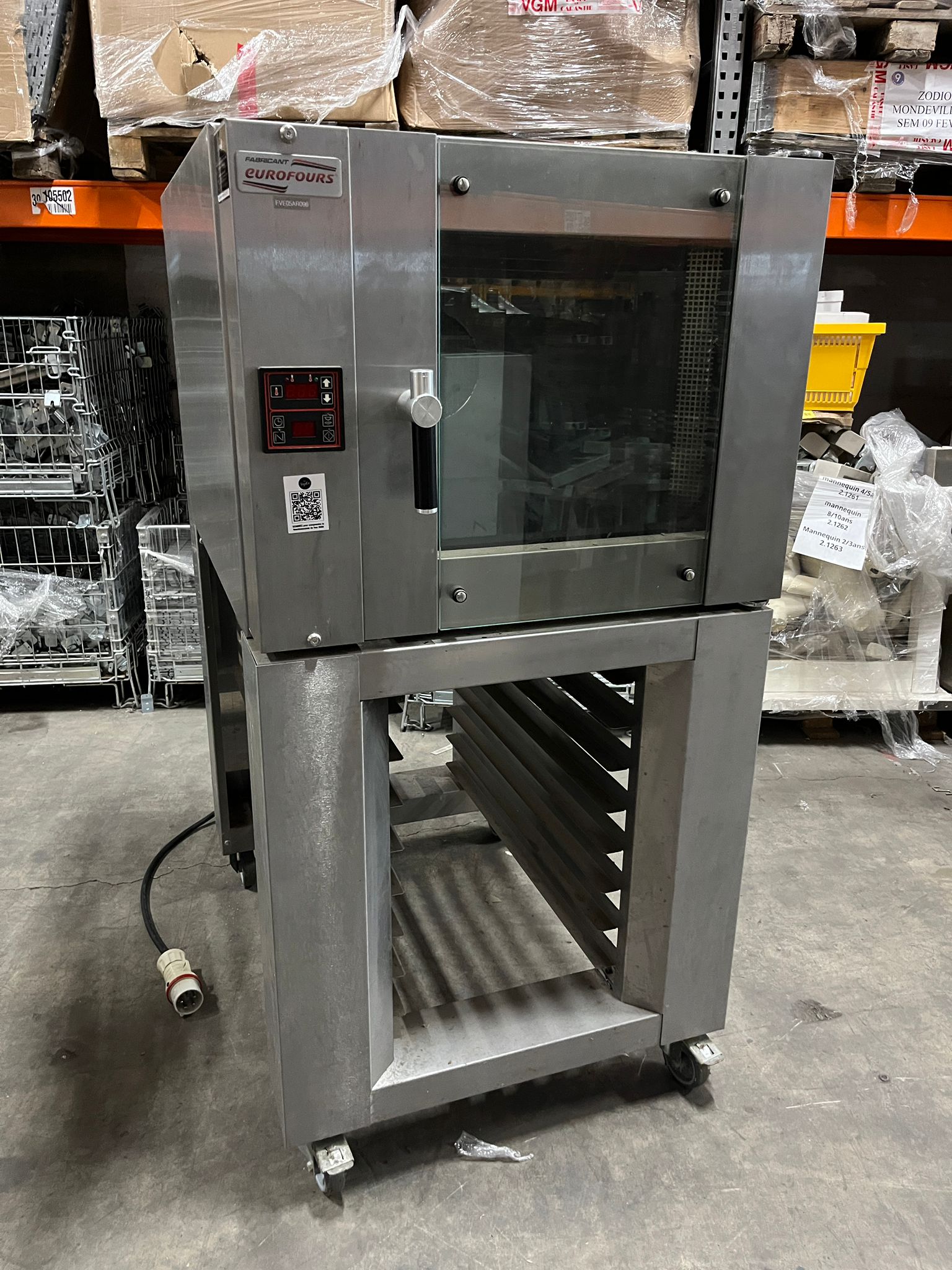 Four professionnel ventilé EUROFOURS
