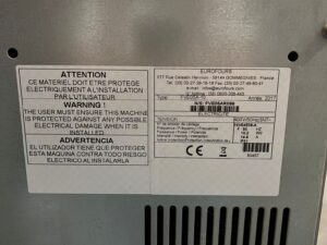 Four professionnel ventilé EUROFOURS – 4 plaques 40 × 60 cm