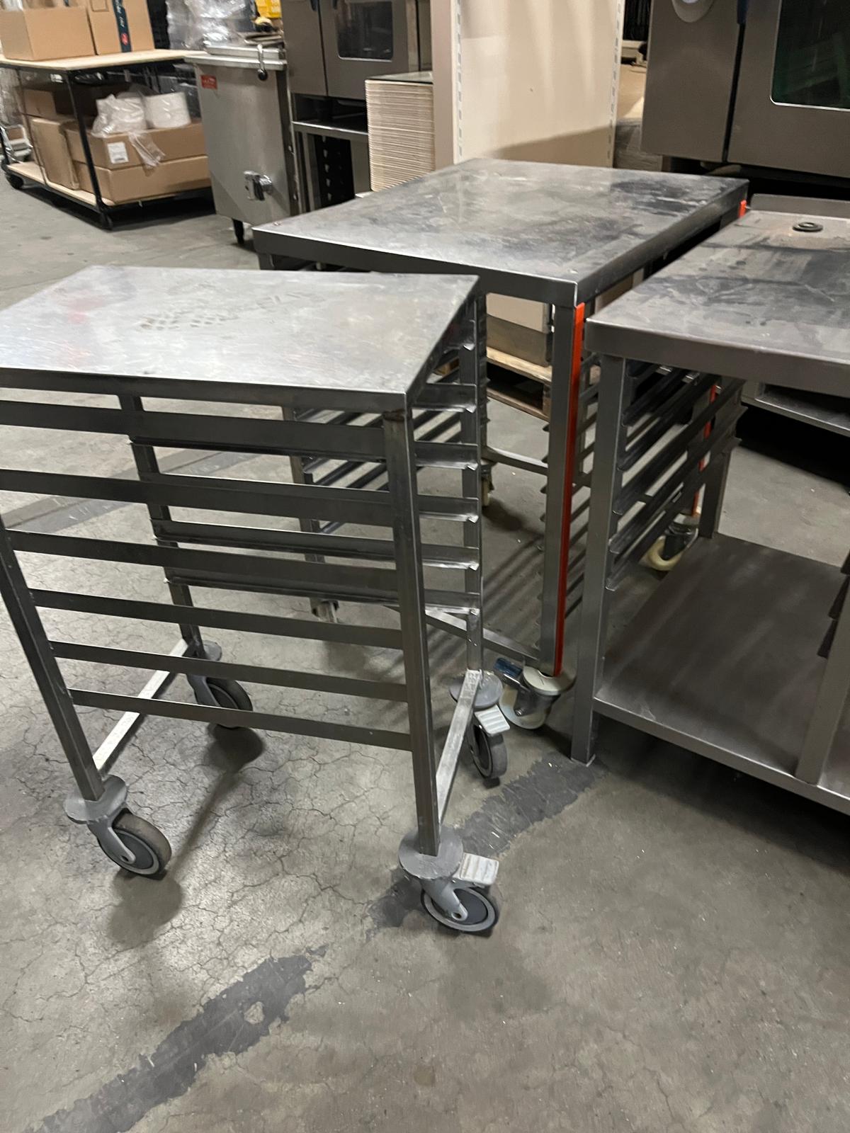 Lot de 4 meubles inox pour cuisine professionnelle – Image 2