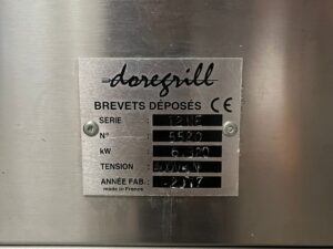 Rôtissoire à poulets sur roulettes DOREGRILL 12NE – 16 poulets