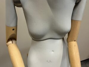 Buste mannequin femme – Position assis