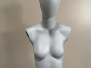 Buste mannequin femme + Socle métallique