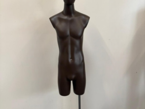 Buste mannequin homme + Socle métallique